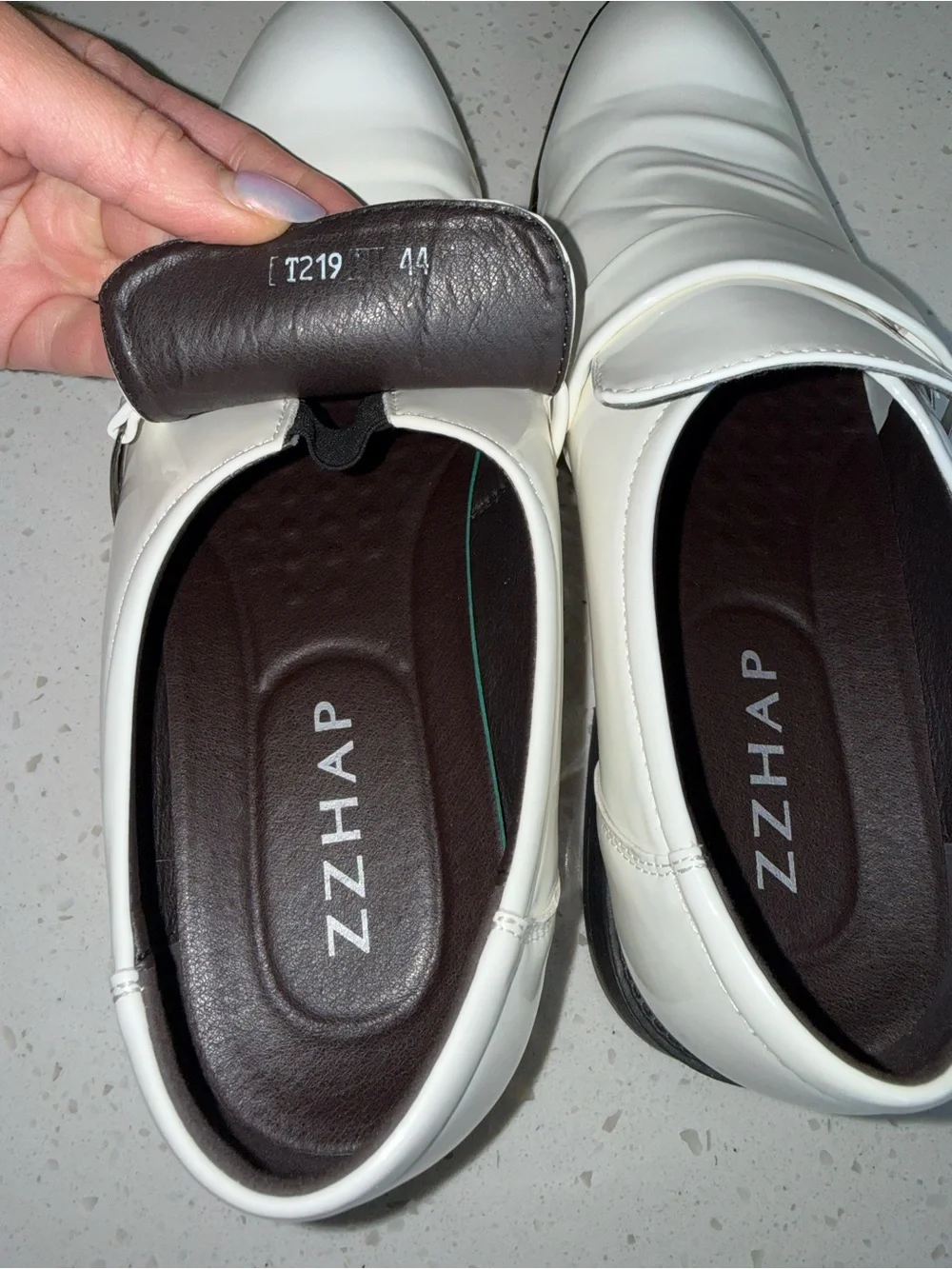 Zzhap polished white